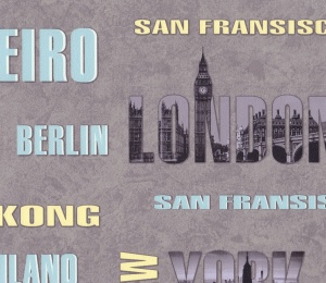 Обои винил 6013-23 World декор(1,06*10,05м) EURODECOR/6/