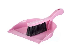 Щетка-сметка с совком ИДЕАЛ розорый М5171