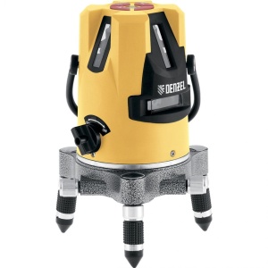 Уровень лазерный LX3,10м 4верт.1гор.резьба 5/8//Denzel/35070