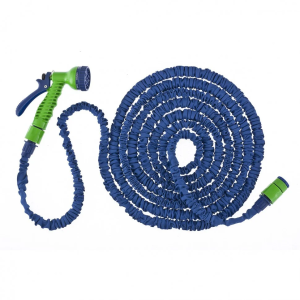 Набор поливочный,растягивающ.шланг 15м,7реж пистолет,соед,адаптер//Сибртех/67544