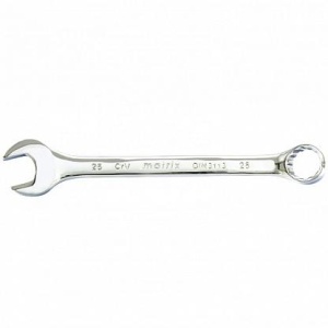 Ключ комбинированный 25мм, полированный хром /15170