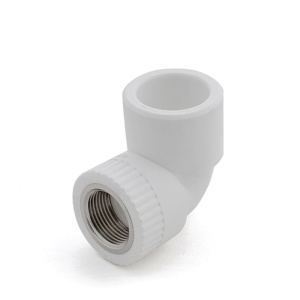 Угольник комбинированный с креп. вн. 20х1/2* Длин(Белый)