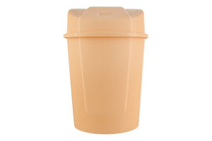 Контейнер д/мусора 10л бежевый Р1200