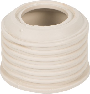 Манжета переходная 25х40 трехлеп. белая Симтек