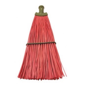 Метла синтетическая с регулируемой пластиной,плоская в сборе с черенком/69-1-006/