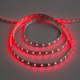 Лента светодиодная 12Bт/м,SMD 5050.5m.60LED,IP33,14,4Вт/м,DC,красный/682336