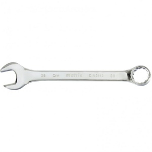 Ключ комбинированный 36мм, полированный хром /15175