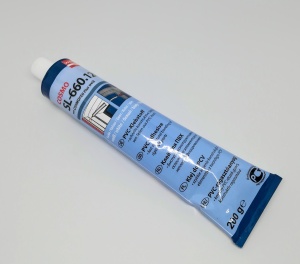 Клей для ПВХ COSMO SL-660 200гр. белый( жидкий пластик)/906-6353