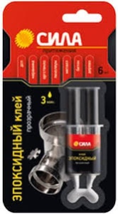 Клей СИЛА эпоксидный 6мл BL-1