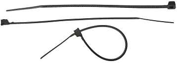 Хомут ЗУБР нейлоновый черные 2,5ммх150мм ,50шт/4-309037-25-150