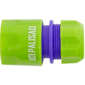 Соединитель пластм быстросъемный д/шланга 1/2 /PALISAD/66135