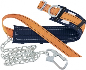 Удерживающая привязь УП1,безлямочная,строп из стальн.цепи модель Г/Сибртех/89502