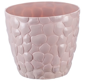 Кашпо КАМНИ D220мм 4,8л чайная роза М3174