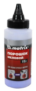 Порошок меловый синий 115г д/разметочных шнуров/84860