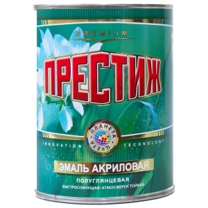 Эмаль Престиж акрил. бежевая п/глянц 0,9кг