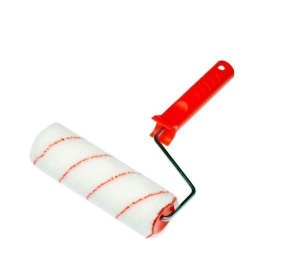 Валик Нейлон 180мм с рукояткой Hobbi №04-0-400