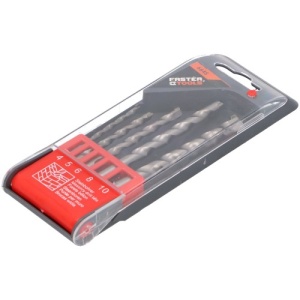 Набор сверл по бетону MASP, 5 шт.