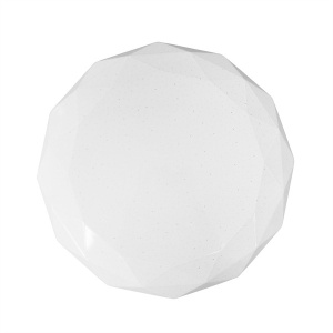 Светильник 3-01-24 LED 24W 6400К ,300мм,потолочно-настенный ультратонкий многоуг-к Звездное небо