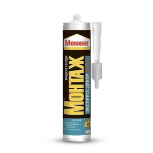 Клей момент-монтаж экспресс ДЕКОР 400гр