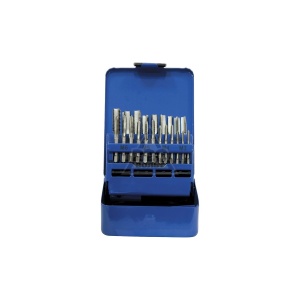 Набор сверл (2,5-10,2),метчиков(М3-М12),15пред//СИБРТЕХ,77305