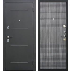 Дверь метал.Гарда 7,5мм муар венге тобакко (860) правая