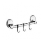 Аксессуары Casela 61915-3 планка 3крюч движ(Вешалка д/полотенец)