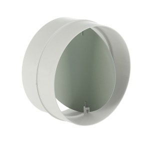 Соединитель круглых каналов с обратным клапаном d125 Вентс 2121