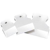 Набор шпателей 40-60-80мм,резиновые,белые,3шт 12-2-102