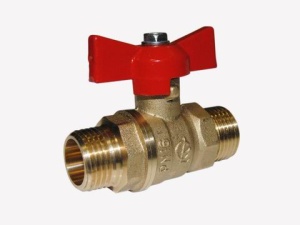 Кран шаровый DN-20 СТАНДАРТ  233 бабочка НхН ГАЛЛОП Новосибирск