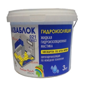 Мастика гидроизоляционная Радуга 021 