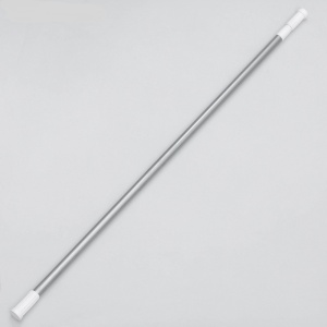 Карниз для ванной комнаты 110-200см серый/2515988