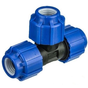 ПЭ-тройник-переходник d25*20*25 черн