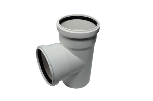 Тройник кан D110*110/45 PP Уют (КОНТУР)