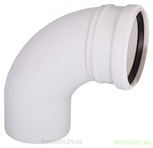 Отвод кан. D50*90 РР УЮТ Контур