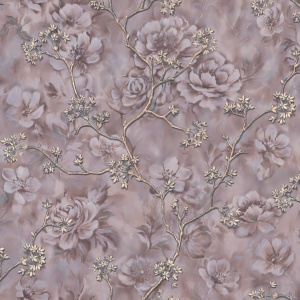 Обои винил 7142-23 Blooming декор (1,06*10,05м)EURO DECOR/6/