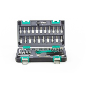 Набор инструмента 1/4,CrV 47предм// STELS 14099