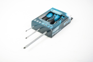 Набор отверток SL-3шт,S2,трехкомпонентная рукоятка//Cross 12165