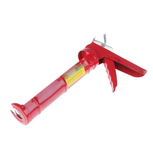 Пистолет д/герметиков, полукорпусный 9, зубчатый шток № 23-1-002