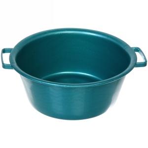 Таз 16л ПЭ бирюза Р589