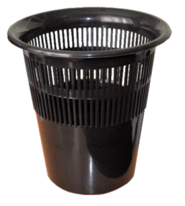 Корзина д/мусора II тип черный Р139