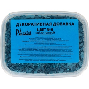 Добавка декоративная №6 св-голубая 100гр