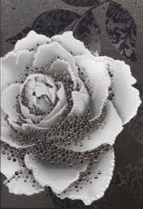 Кафель настенный Декор-панно 400х275 Монро 1 цветок /13шт/