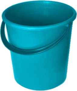 Ведро 10л ПЭ бирюза P140