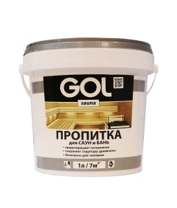 Пропитка для пола,  GOL Sauna Sn.313,1л