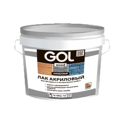 Лак (акриловый п/матов,по дереву морозост.Древесная косметика,№290-М,2,4кг)