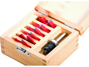 Фреза по дереву кромочная,8мм 6шт/36568/