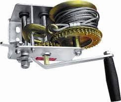 Лебедка шестеренчатая,тяга-0,8т,тросовая//Matrix/522735