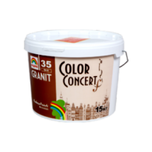 Штукатурка Радуга-35 Color cocert Снежная соната 15 кг