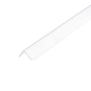 Угол Crystal ПВХ прозрачный 10*10*2700мм