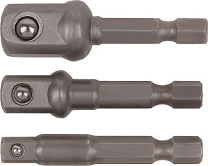 Адаптер под  головки с хвостовика U-типа,набор 3 шт/57952/